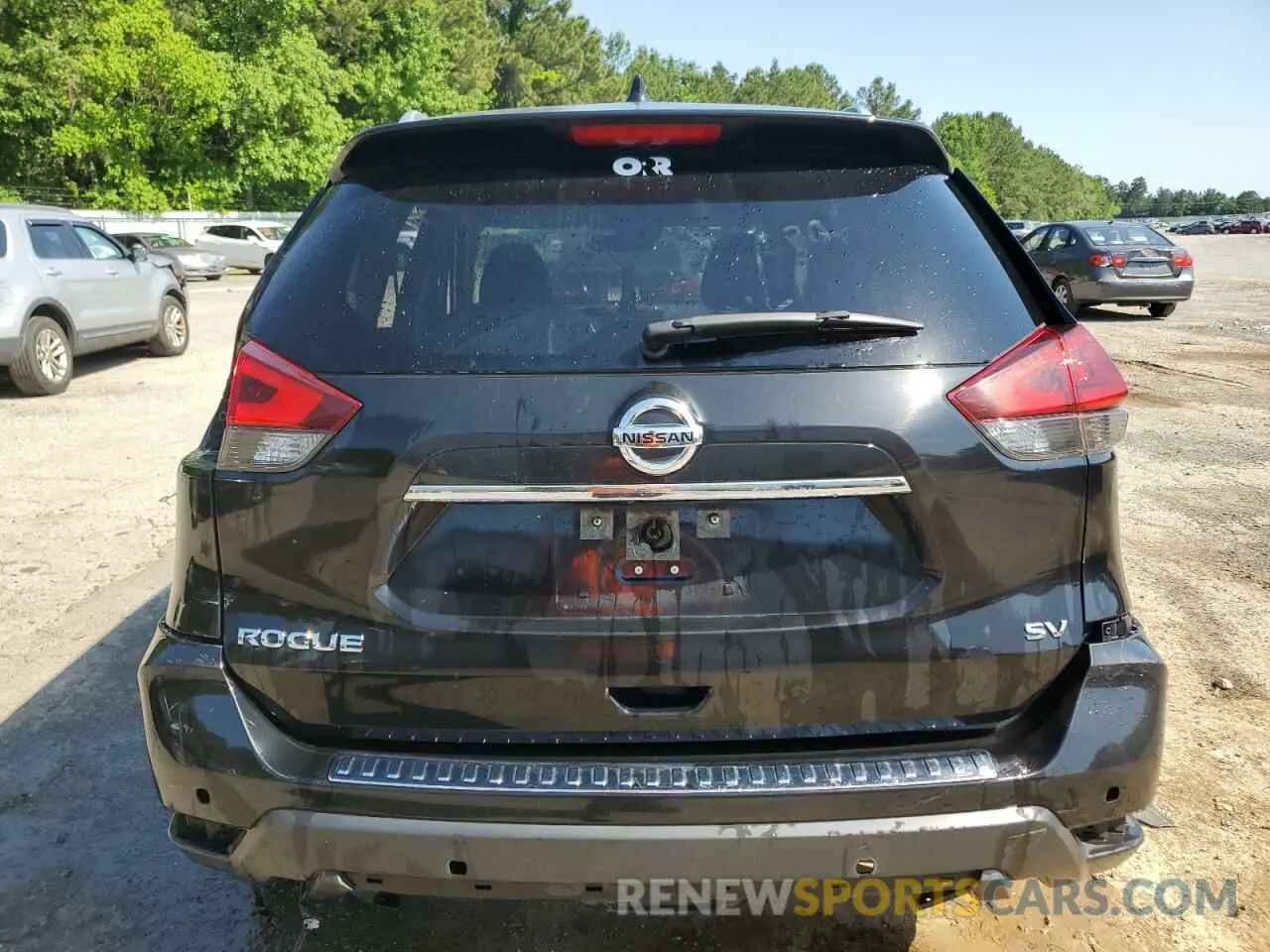 6 Photograph of a damaged car JN8AT2MT0LW007869 NISSAN ROGUE 2020