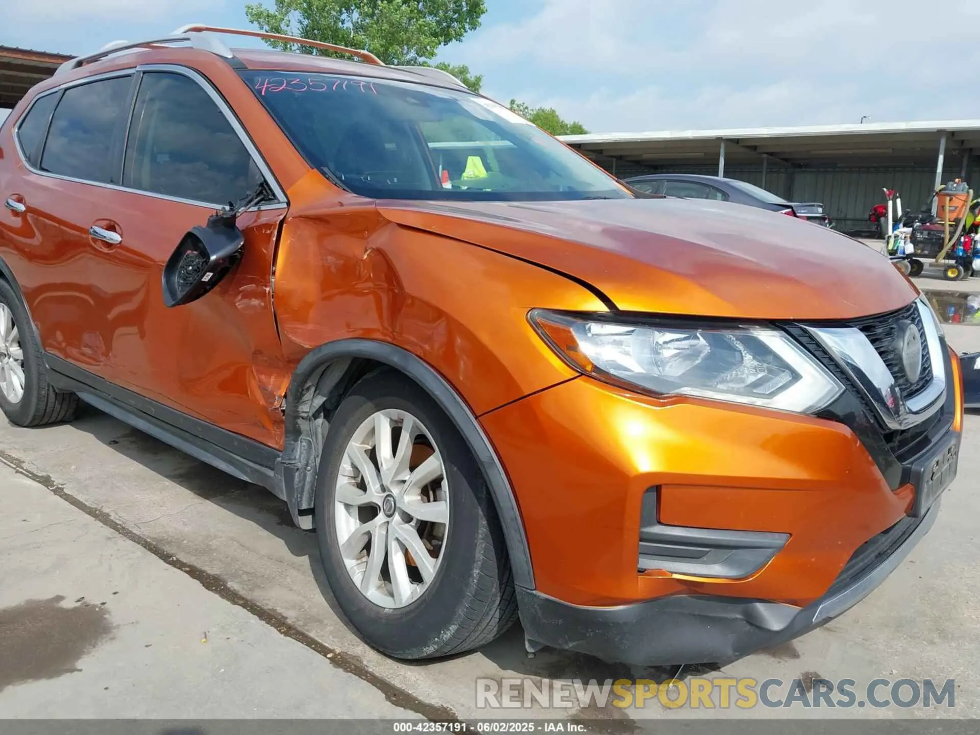 6 Photograph of a damaged car JN8AT2MT0LW010383 NISSAN ROGUE 2020