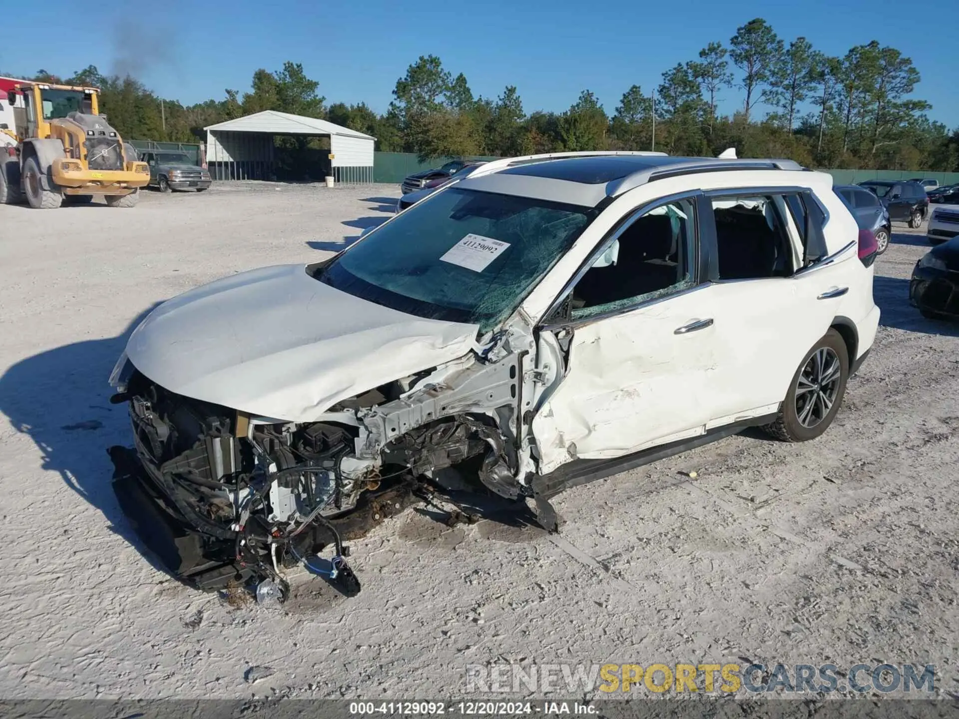2 Photograph of a damaged car JN8AT2MT0LW012490 NISSAN ROGUE 2020