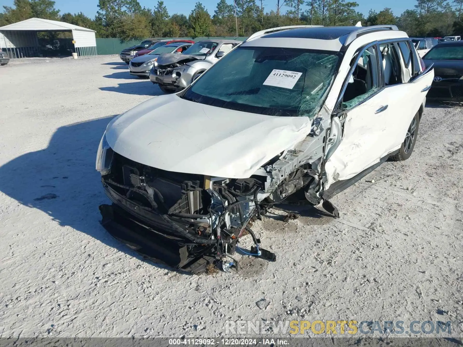6 Photograph of a damaged car JN8AT2MT0LW012490 NISSAN ROGUE 2020