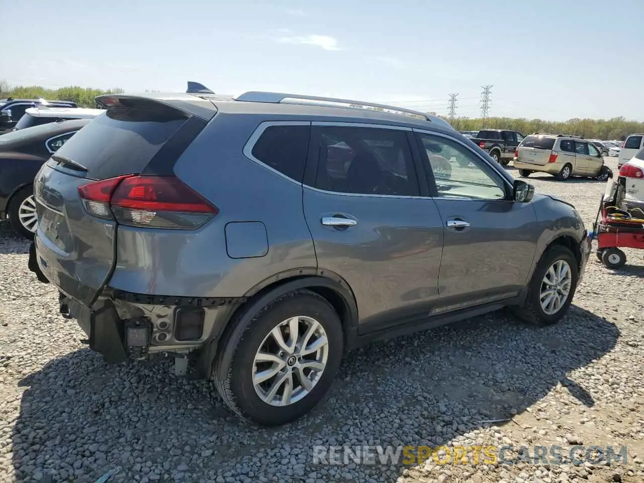 3 Photograph of a damaged car JN8AT2MT0LW033680 NISSAN ROGUE 2020