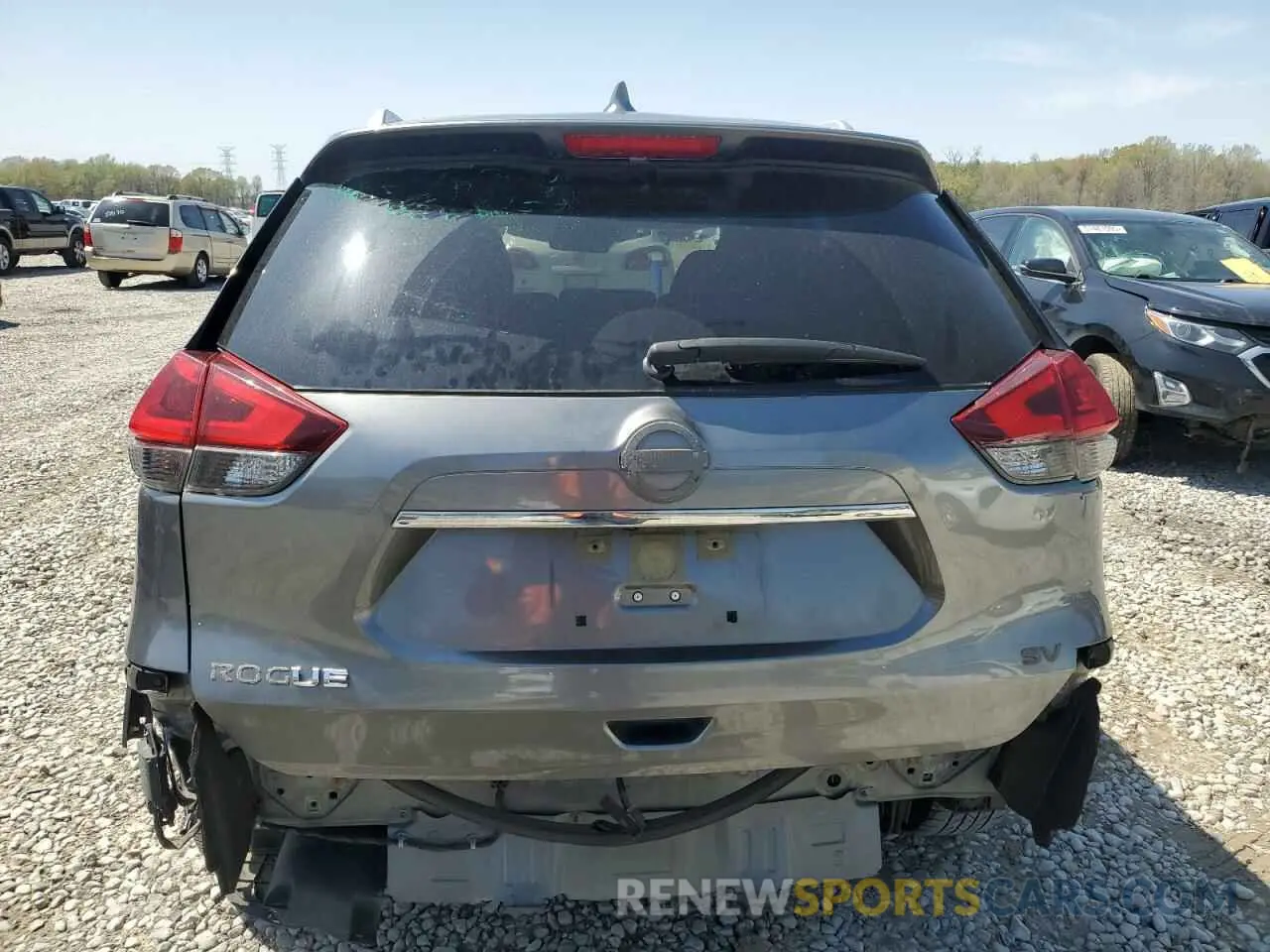 6 Photograph of a damaged car JN8AT2MT0LW033680 NISSAN ROGUE 2020