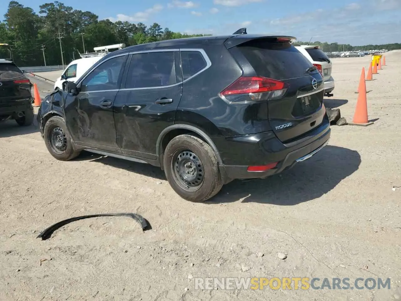 2 Photograph of a damaged car JN8AT2MT0LW037566 NISSAN ROGUE 2020