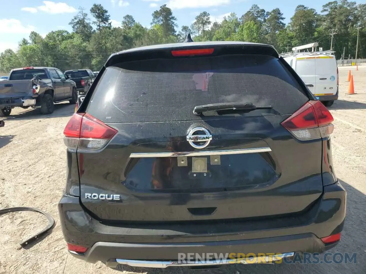 6 Photograph of a damaged car JN8AT2MT0LW037566 NISSAN ROGUE 2020