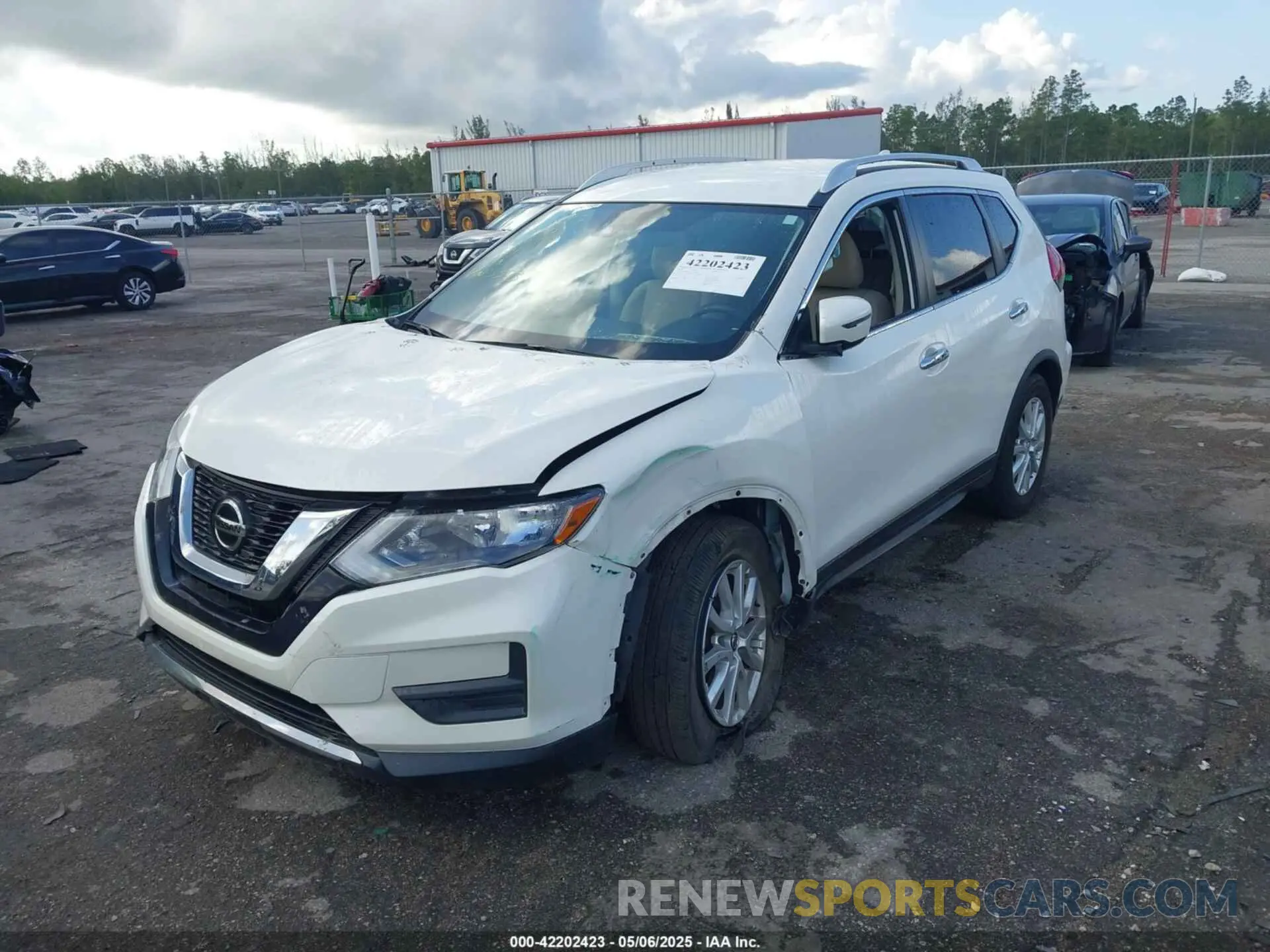 6 Photograph of a damaged car JN8AT2MT0LW043383 NISSAN ROGUE 2020