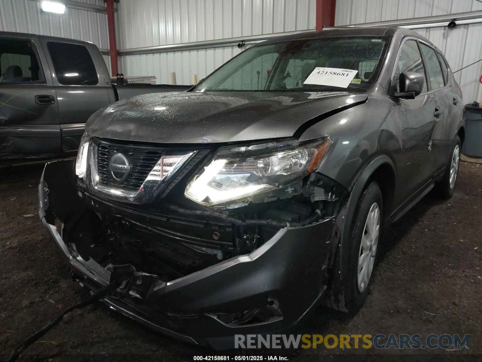 6 Photograph of a damaged car JN8AT2MT1LW001160 NISSAN ROGUE 2020