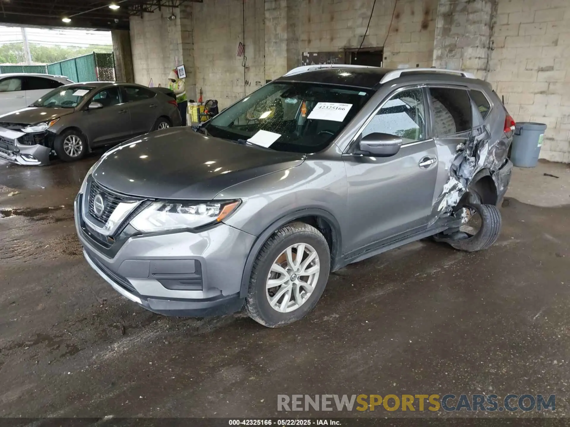 2 Photograph of a damaged car JN8AT2MT1LW003328 NISSAN ROGUE 2020