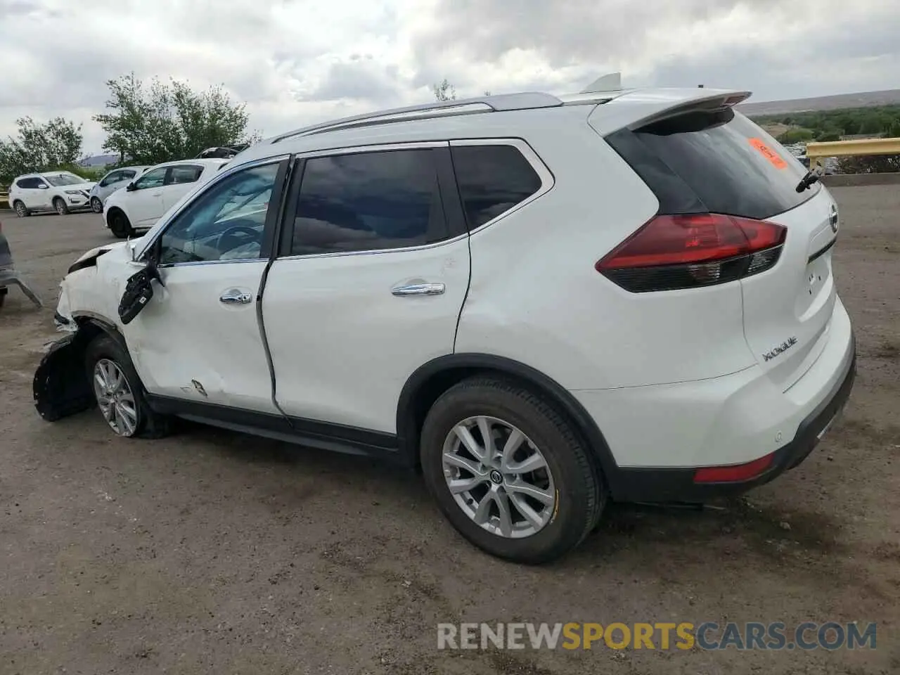 2 Photograph of a damaged car JN8AT2MT1LW003992 NISSAN ROGUE 2020