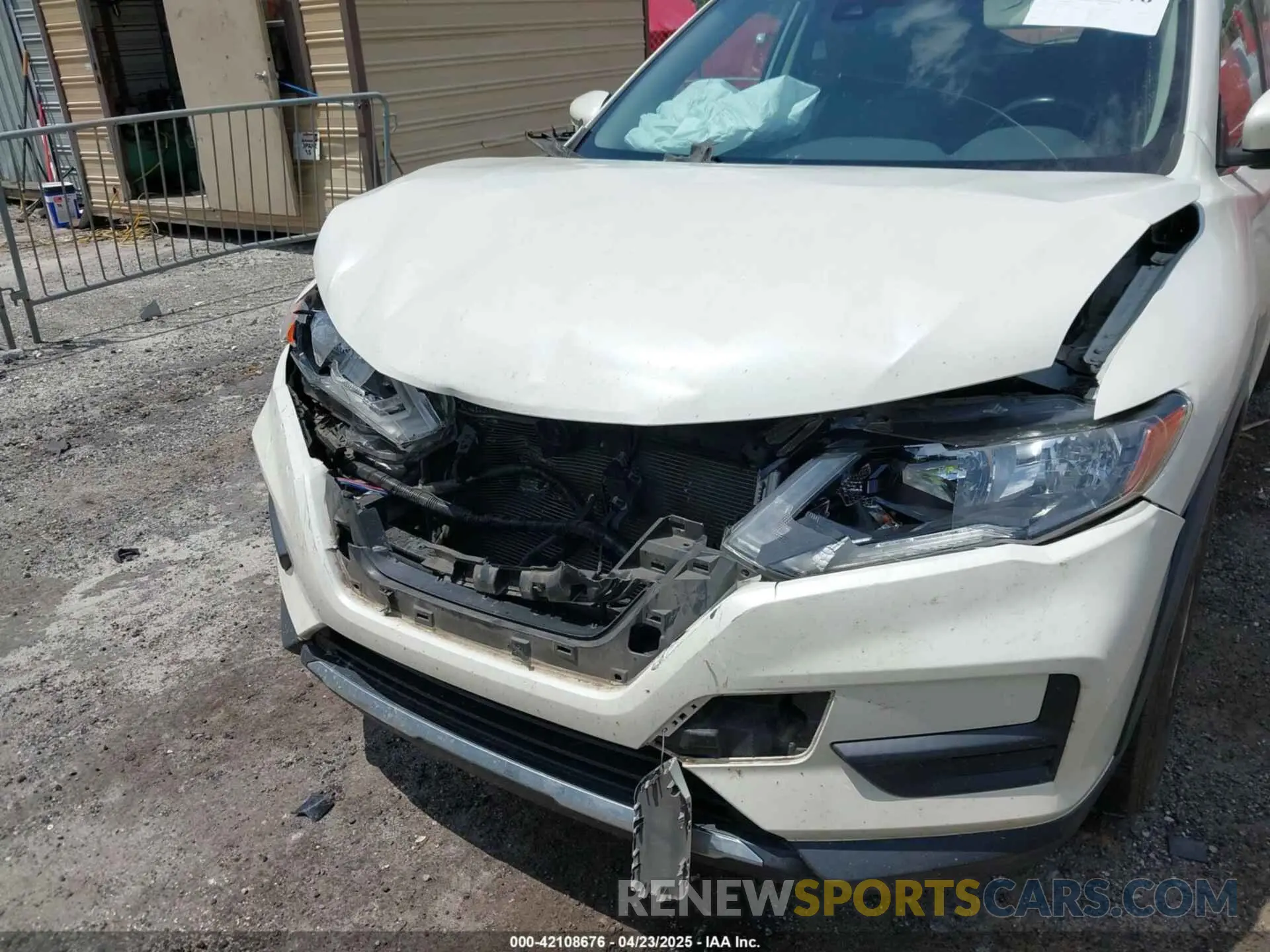 6 Photograph of a damaged car JN8AT2MT1LW005743 NISSAN ROGUE 2020