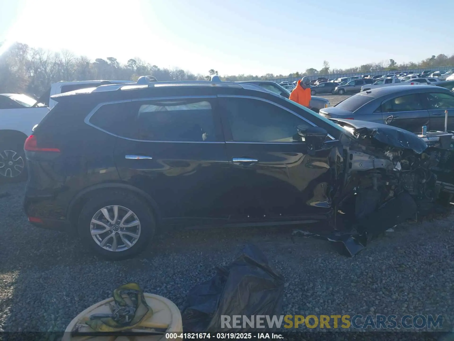 13 Photograph of a damaged car JN8AT2MT2LW001880 NISSAN ROGUE 2020