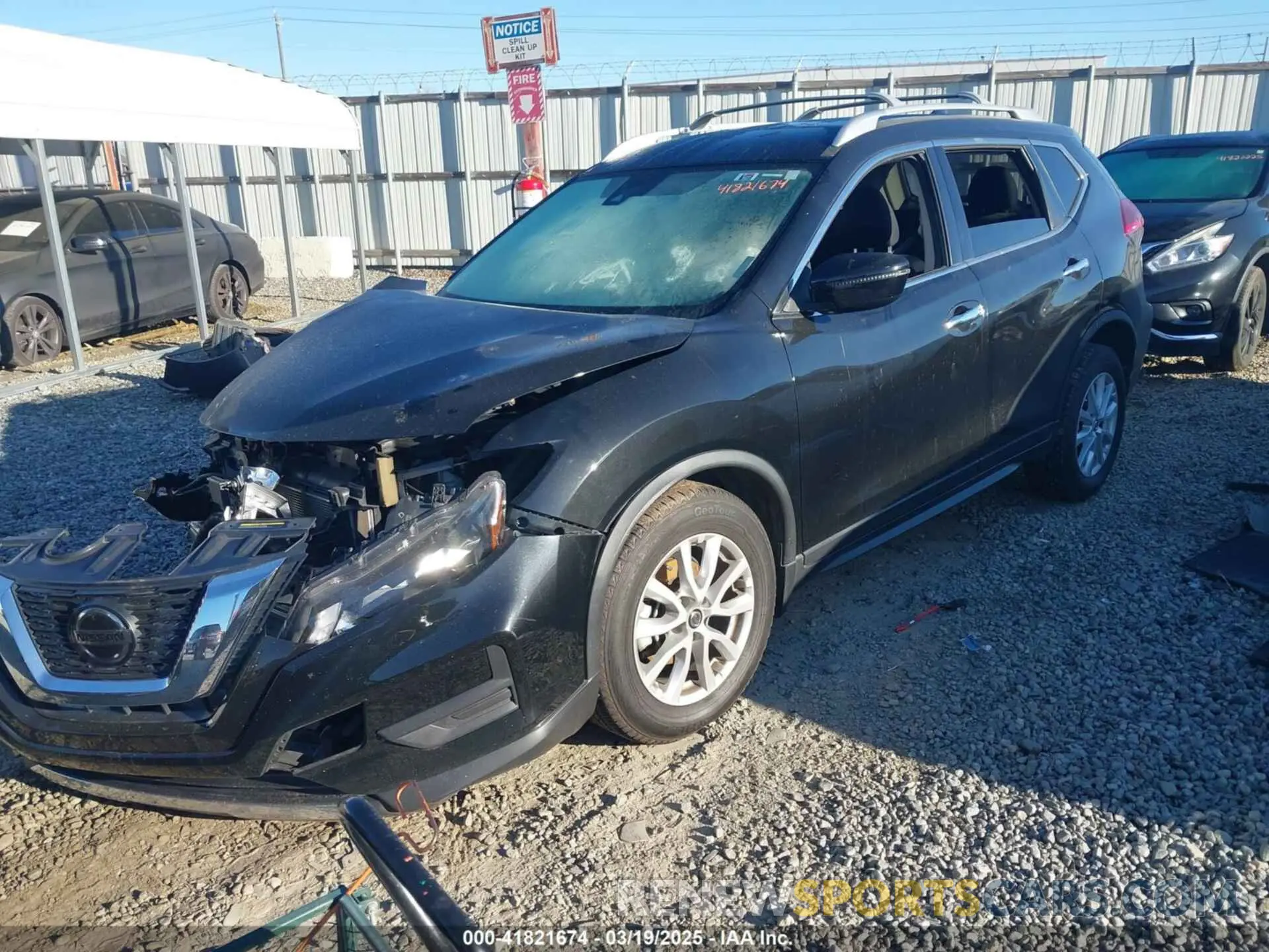 2 Photograph of a damaged car JN8AT2MT2LW001880 NISSAN ROGUE 2020