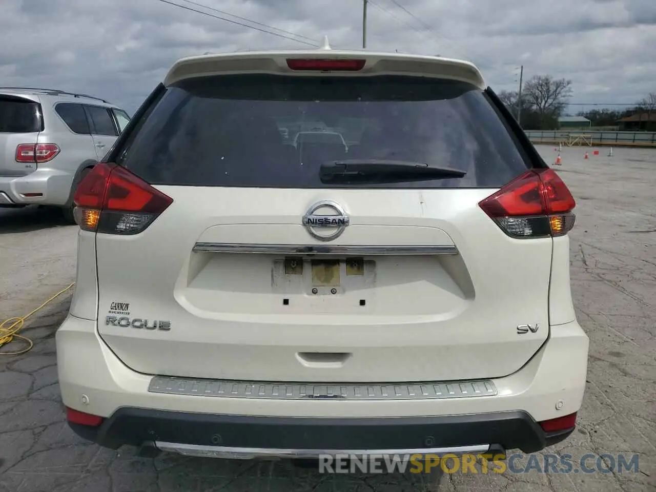 6 Photograph of a damaged car JN8AT2MT2LW002186 NISSAN ROGUE 2020