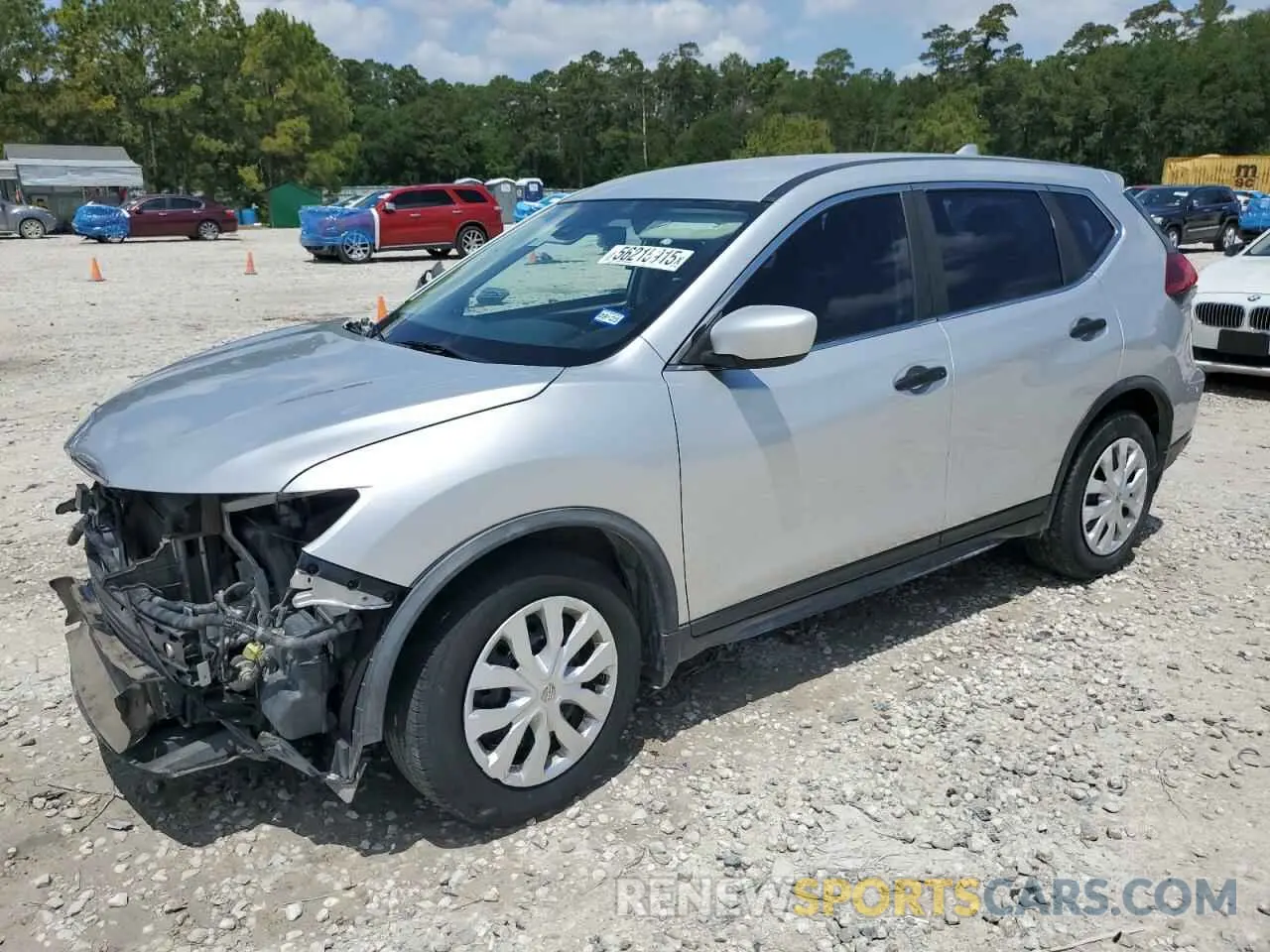 1 Photograph of a damaged car JN8AT2MT2LW004438 NISSAN ROGUE 2020