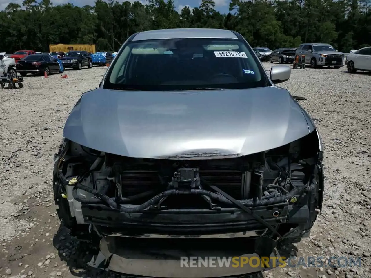 5 Photograph of a damaged car JN8AT2MT2LW004438 NISSAN ROGUE 2020