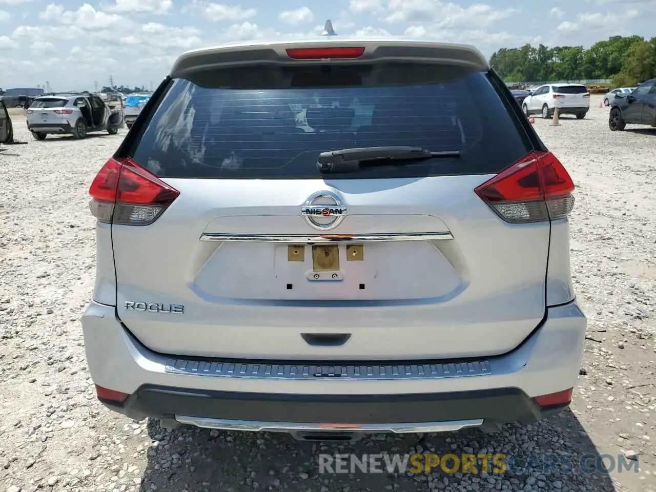 6 Photograph of a damaged car JN8AT2MT2LW004438 NISSAN ROGUE 2020