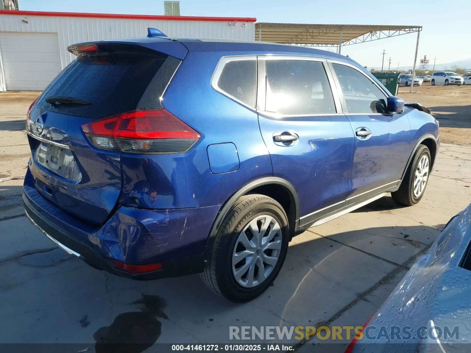 4 Photograph of a damaged car JN8AT2MT2LW007971 NISSAN ROGUE 2020