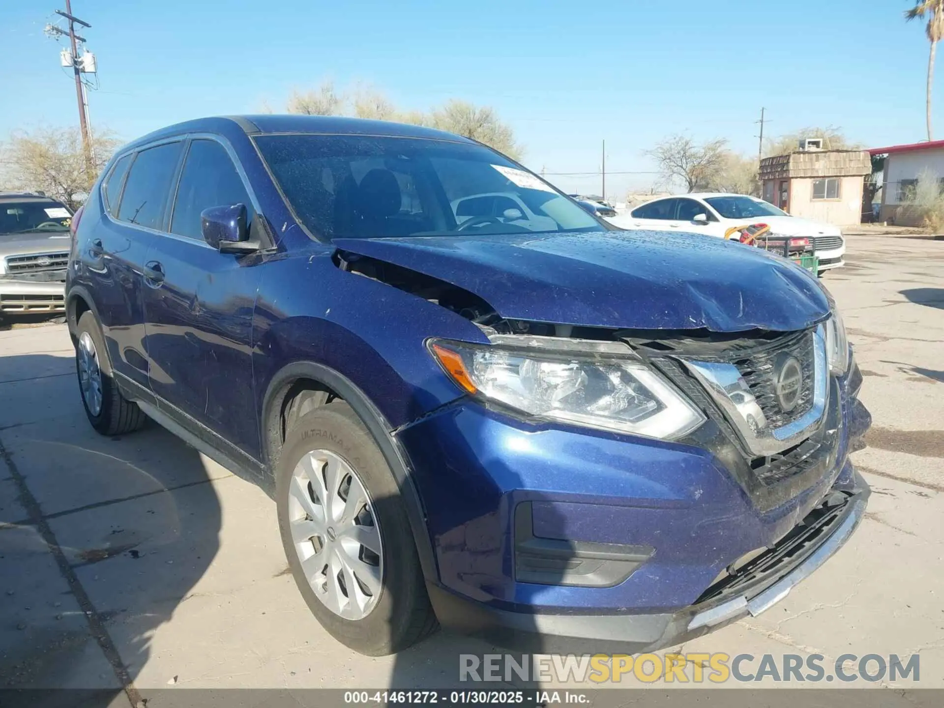 6 Photograph of a damaged car JN8AT2MT2LW007971 NISSAN ROGUE 2020