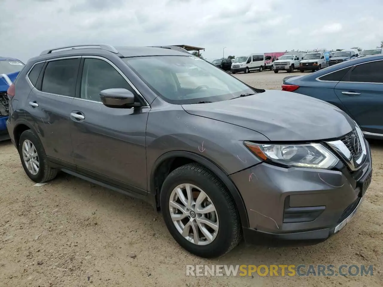 4 Photograph of a damaged car JN8AT2MT2LW034510 NISSAN ROGUE 2020
