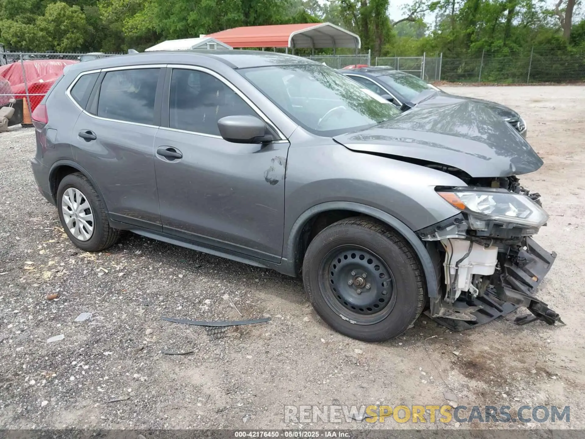 1 Photograph of a damaged car JN8AT2MT2LW036693 NISSAN ROGUE 2020