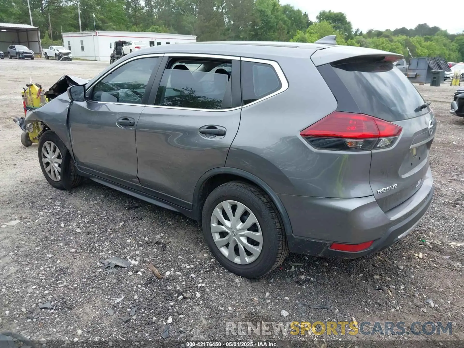 3 Photograph of a damaged car JN8AT2MT2LW036693 NISSAN ROGUE 2020