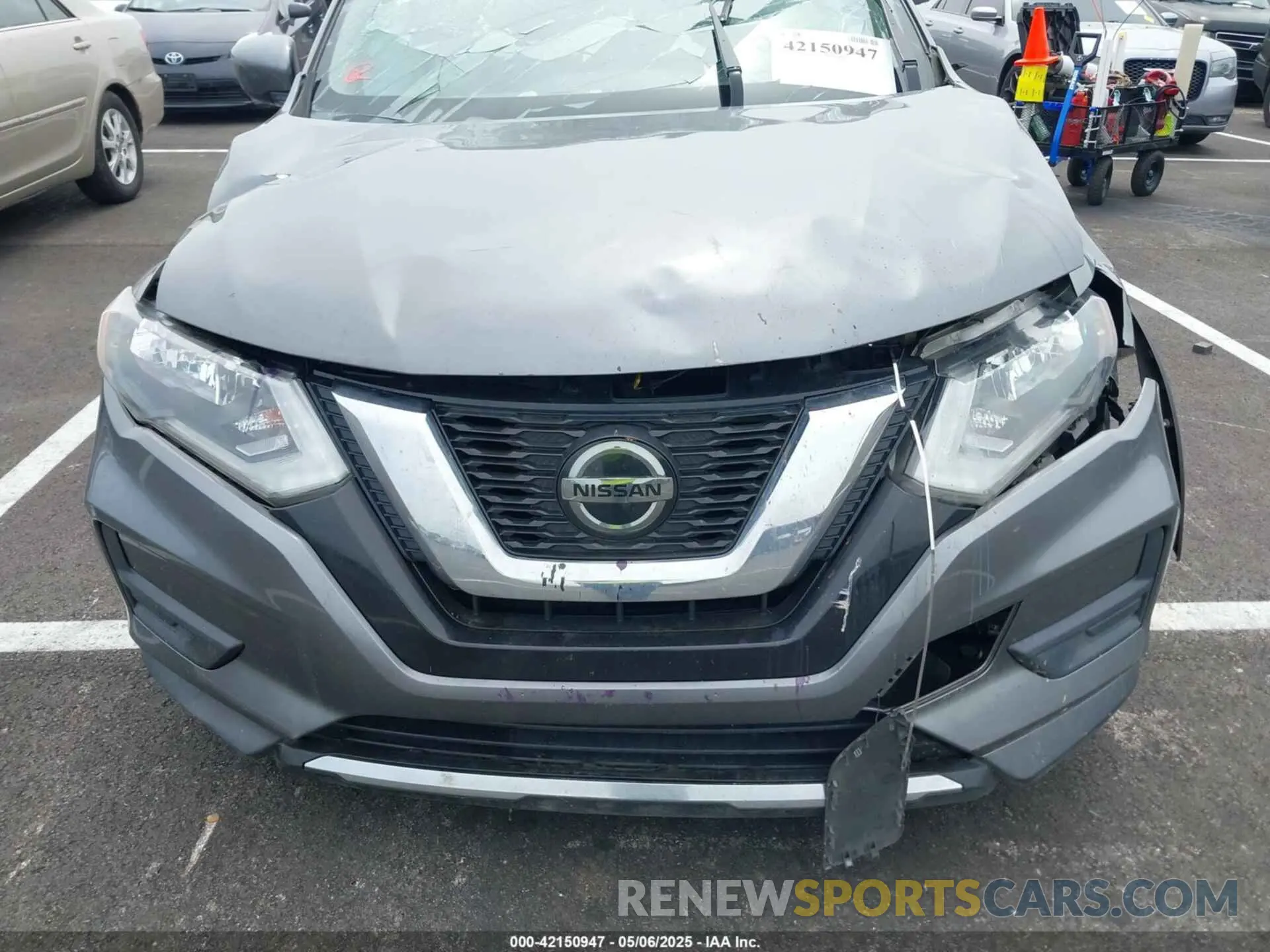 6 Photograph of a damaged car JN8AT2MT2LW042073 NISSAN ROGUE 2020
