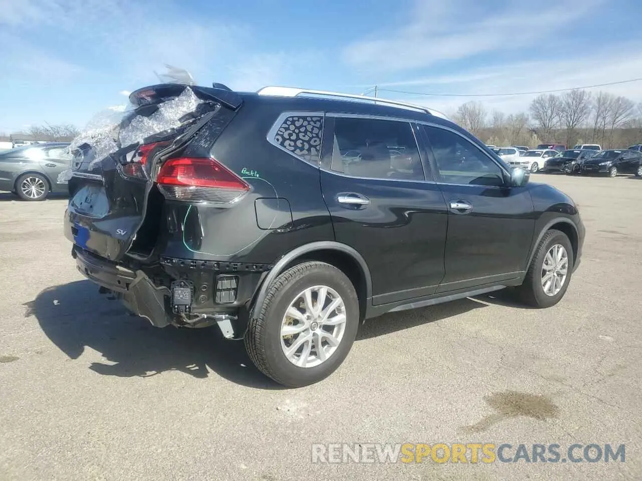 3 Photograph of a damaged car JN8AT2MT3LW001712 NISSAN ROGUE 2020