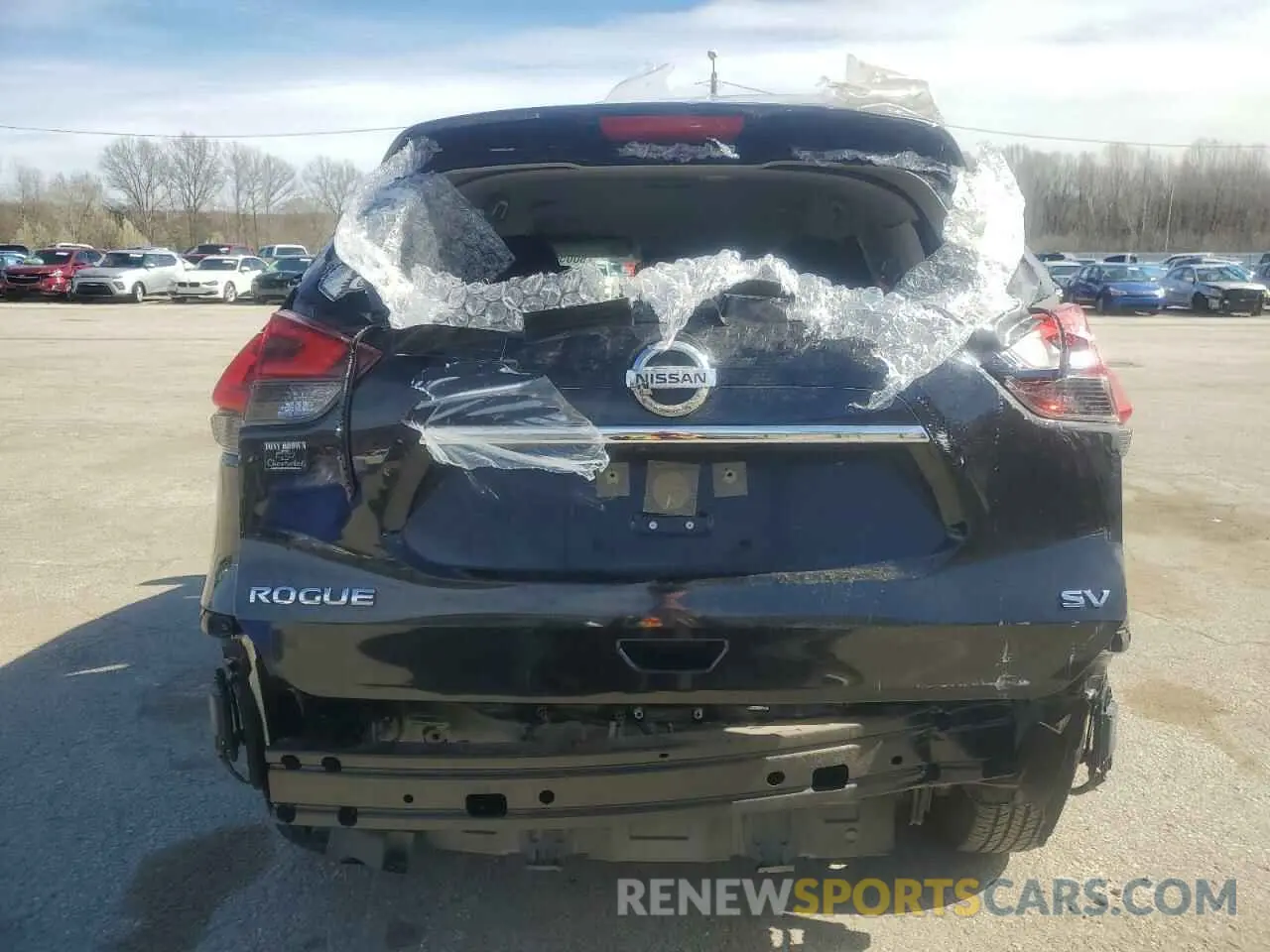 6 Photograph of a damaged car JN8AT2MT3LW001712 NISSAN ROGUE 2020