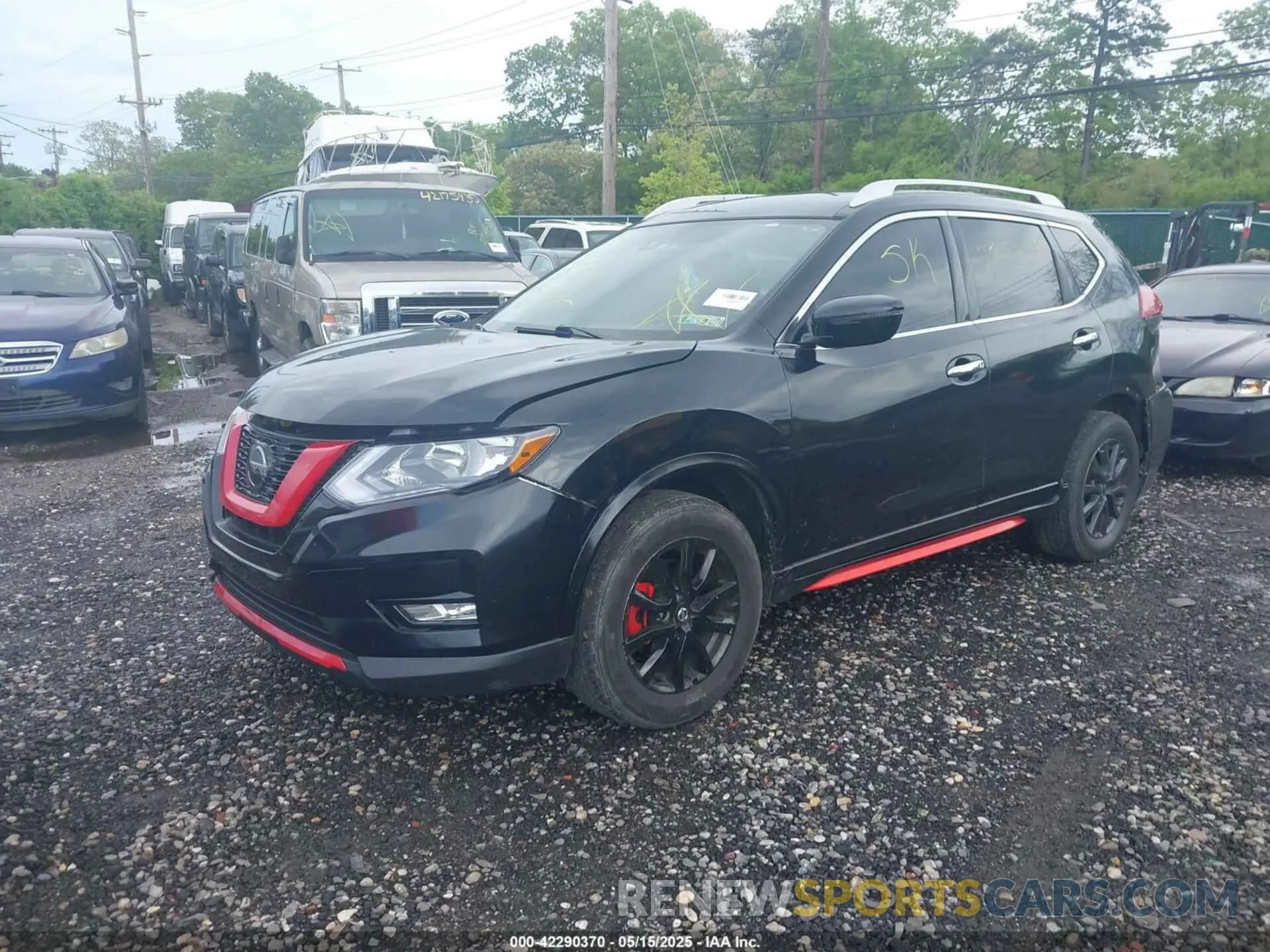 2 Photograph of a damaged car JN8AT2MT3LW003220 NISSAN ROGUE 2020