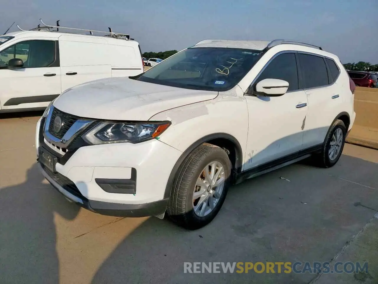 1 Photograph of a damaged car JN8AT2MT3LW011821 NISSAN ROGUE 2020