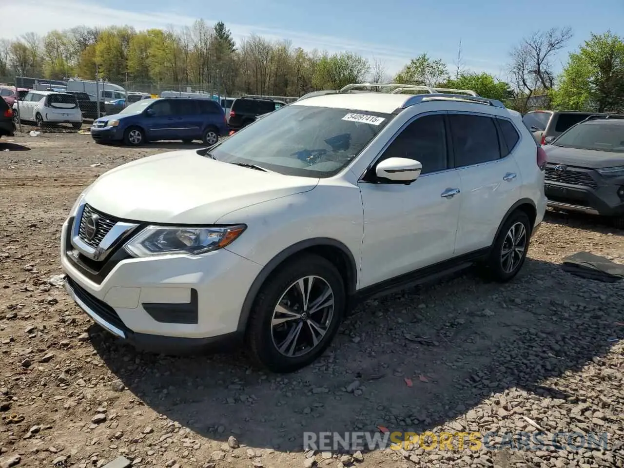 1 Photograph of a damaged car JN8AT2MT3LW030160 NISSAN ROGUE 2020