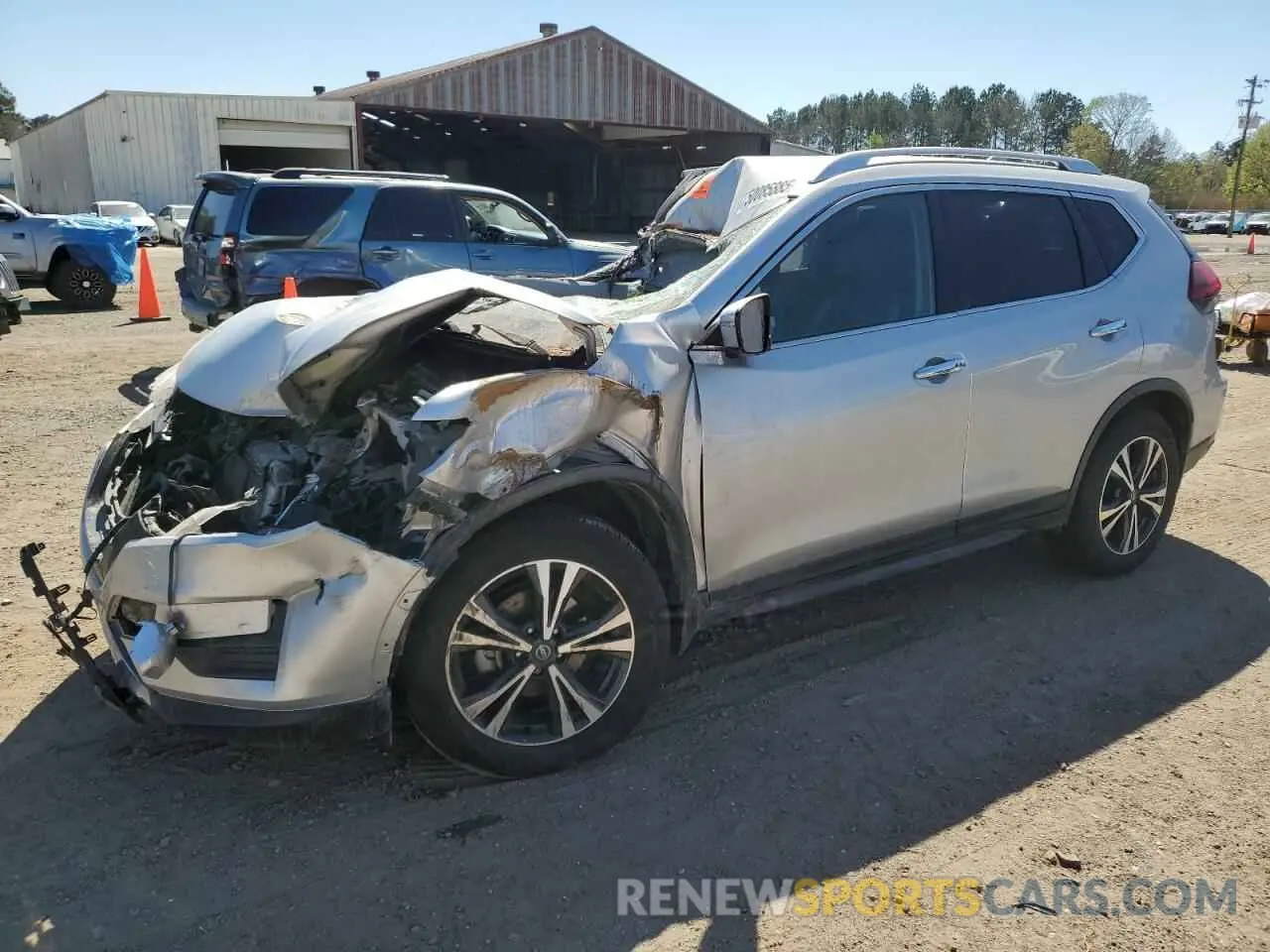 1 Photograph of a damaged car JN8AT2MT4LW000424 NISSAN ROGUE 2020