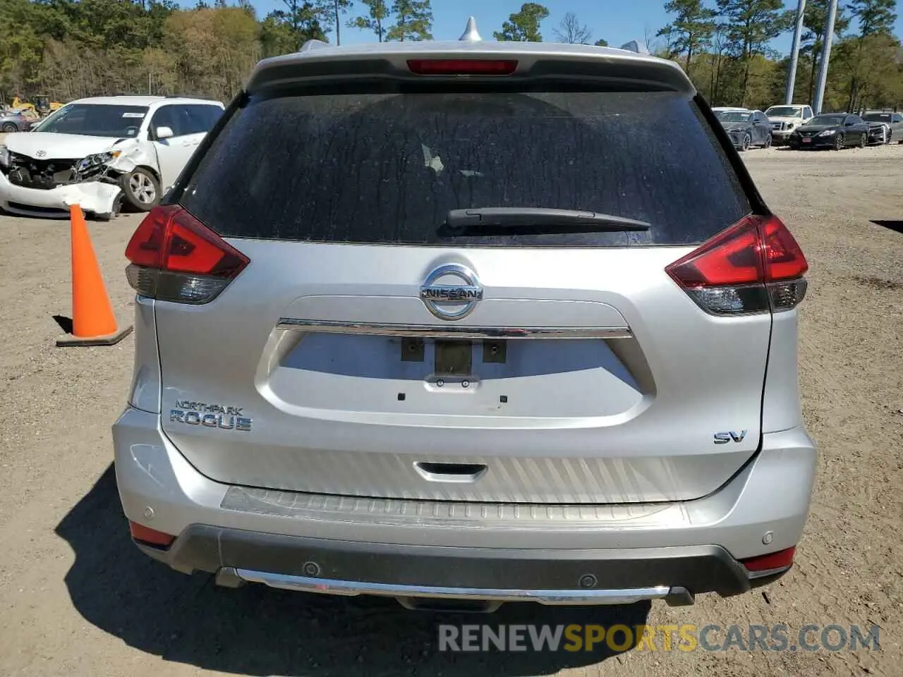 6 Photograph of a damaged car JN8AT2MT4LW000424 NISSAN ROGUE 2020