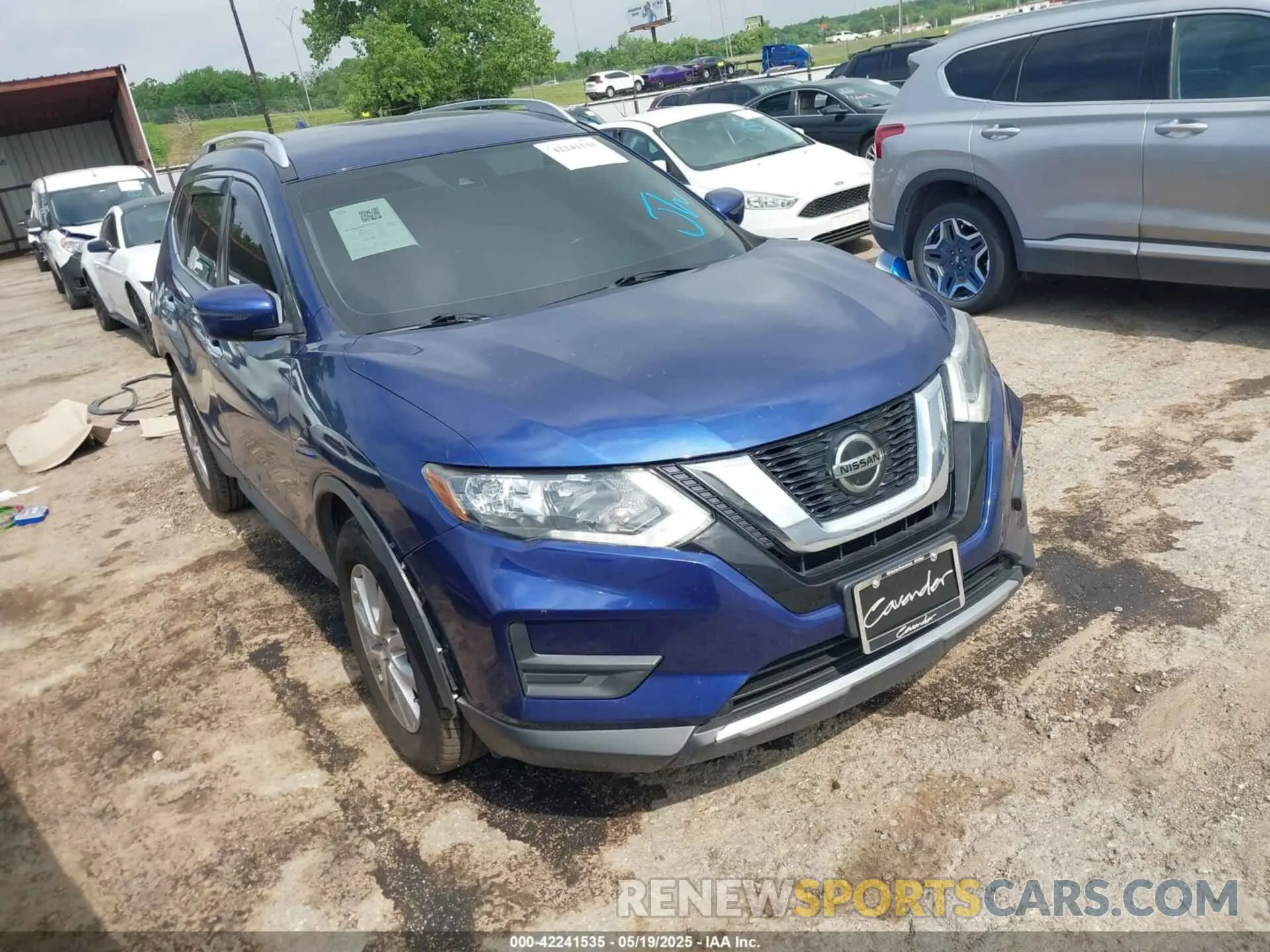 1 Photograph of a damaged car JN8AT2MT4LW013917 NISSAN ROGUE 2020
