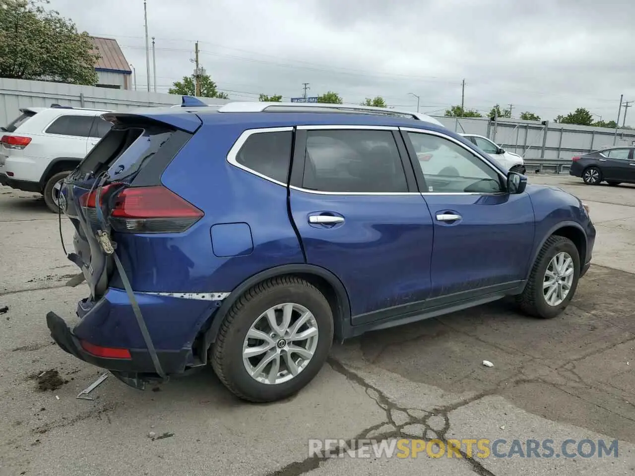 3 Photograph of a damaged car JN8AT2MT4LW038090 NISSAN ROGUE 2020