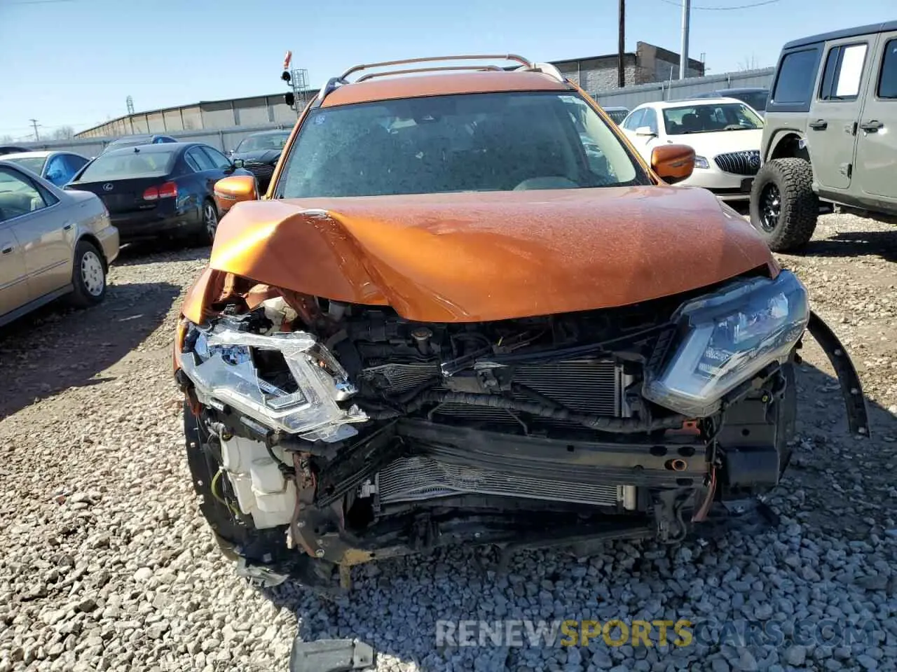 5 Photograph of a damaged car JN8AT2MT5LW005776 NISSAN ROGUE 2020