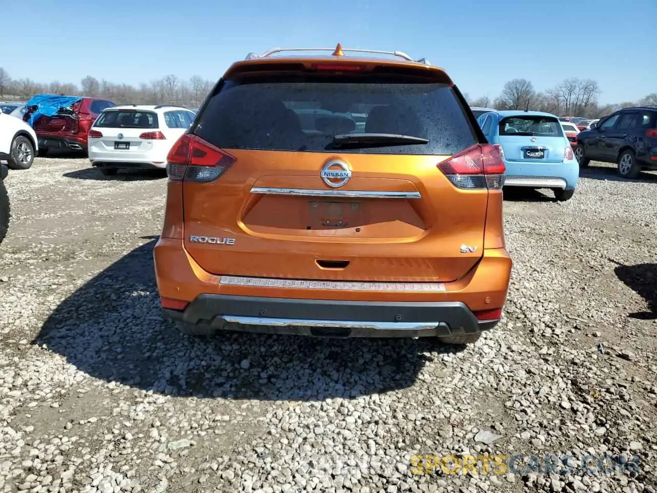 6 Photograph of a damaged car JN8AT2MT5LW005776 NISSAN ROGUE 2020