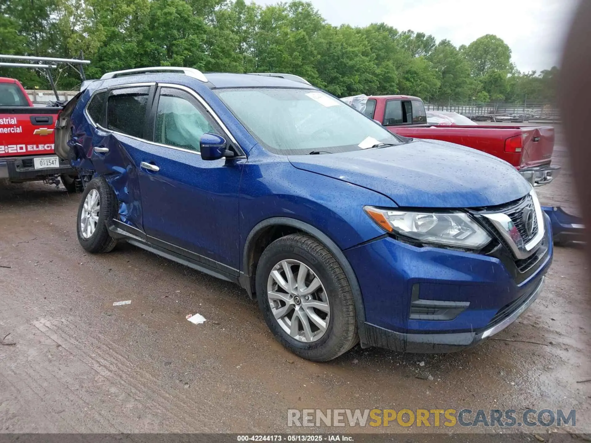 1 Photograph of a damaged car JN8AT2MT5LW036008 NISSAN ROGUE 2020