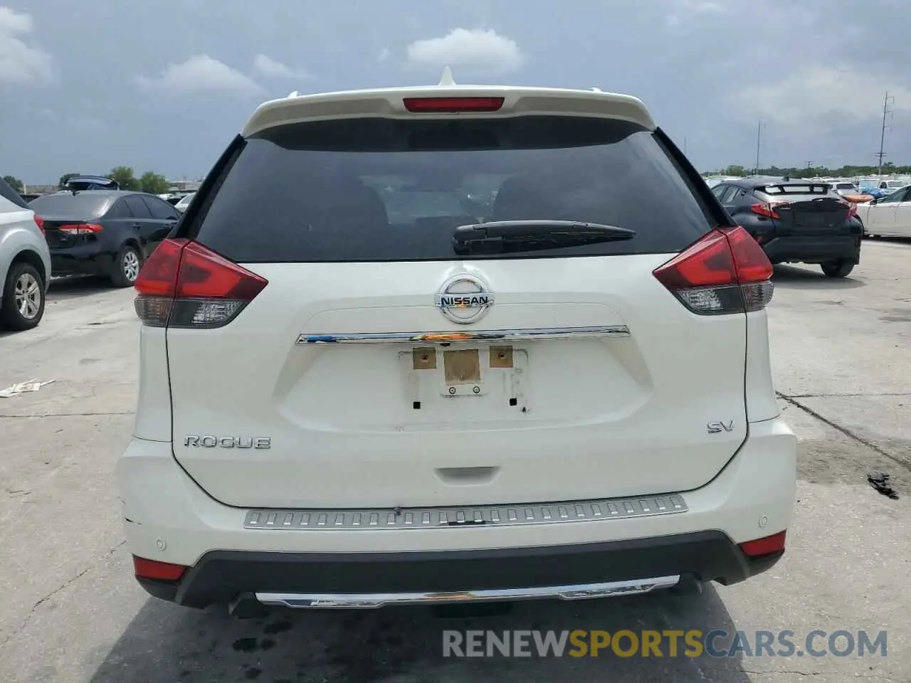 6 Photograph of a damaged car JN8AT2MT5LW036736 NISSAN ROGUE 2020