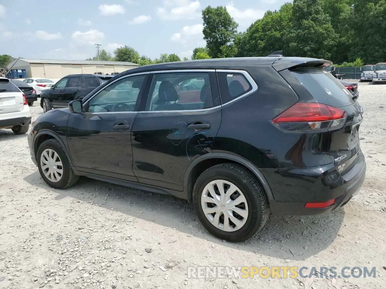 2 Photograph of a damaged car JN8AT2MT5LW041919 NISSAN ROGUE 2020