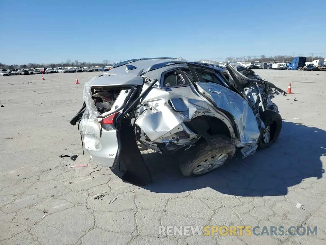 3 Photograph of a damaged car JN8AT2MT5LW042178 NISSAN ROGUE 2020