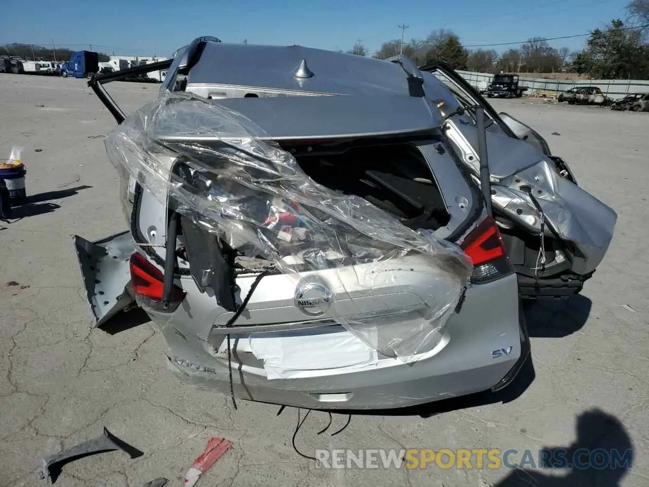 6 Photograph of a damaged car JN8AT2MT5LW042178 NISSAN ROGUE 2020