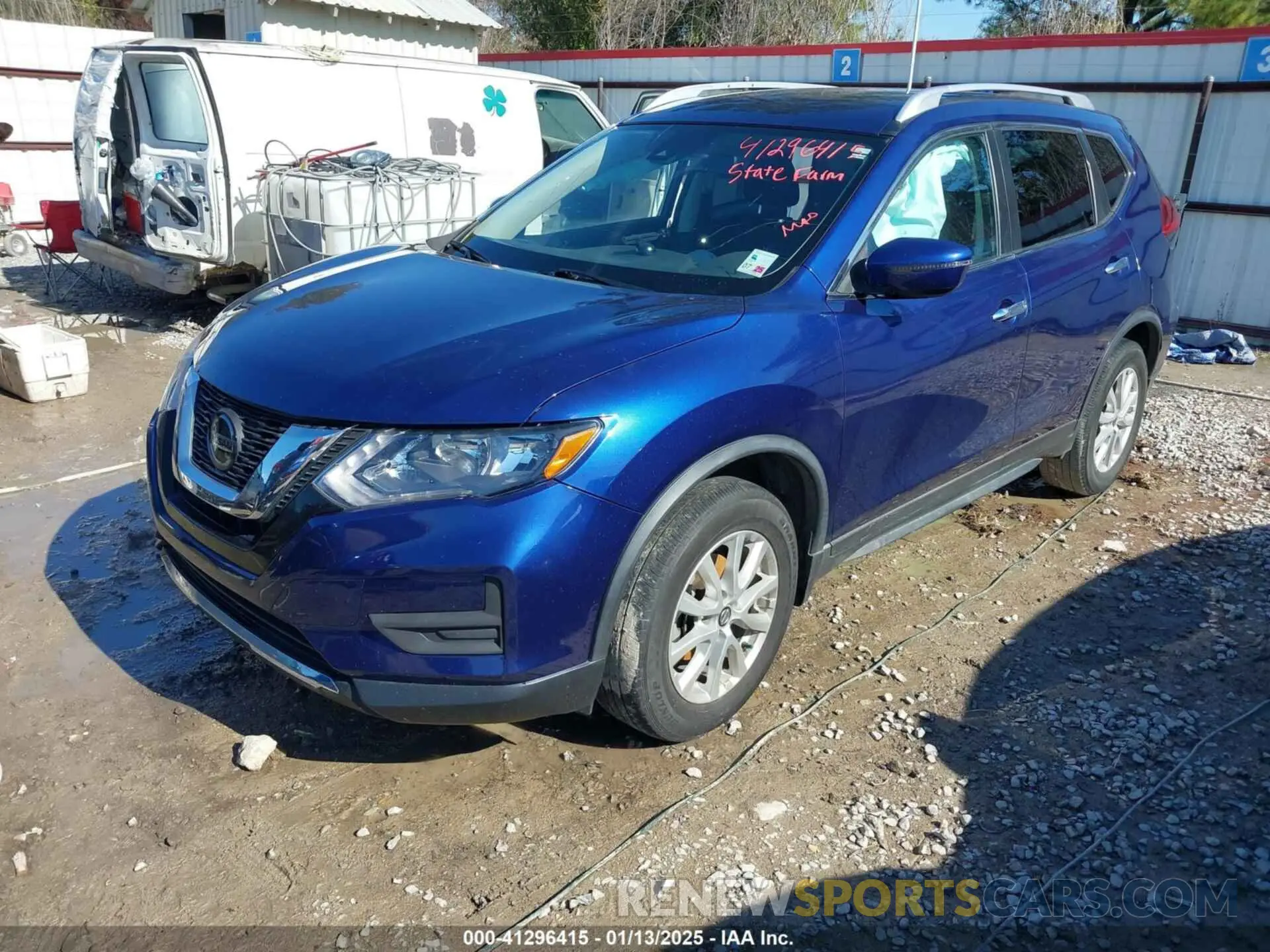 2 Photograph of a damaged car JN8AT2MT6LW041119 NISSAN ROGUE 2020