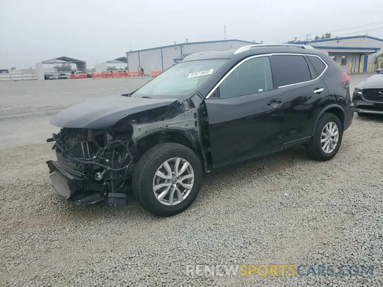 1 Photograph of a damaged car JN8AT2MT7LW005052 NISSAN ROGUE 2020