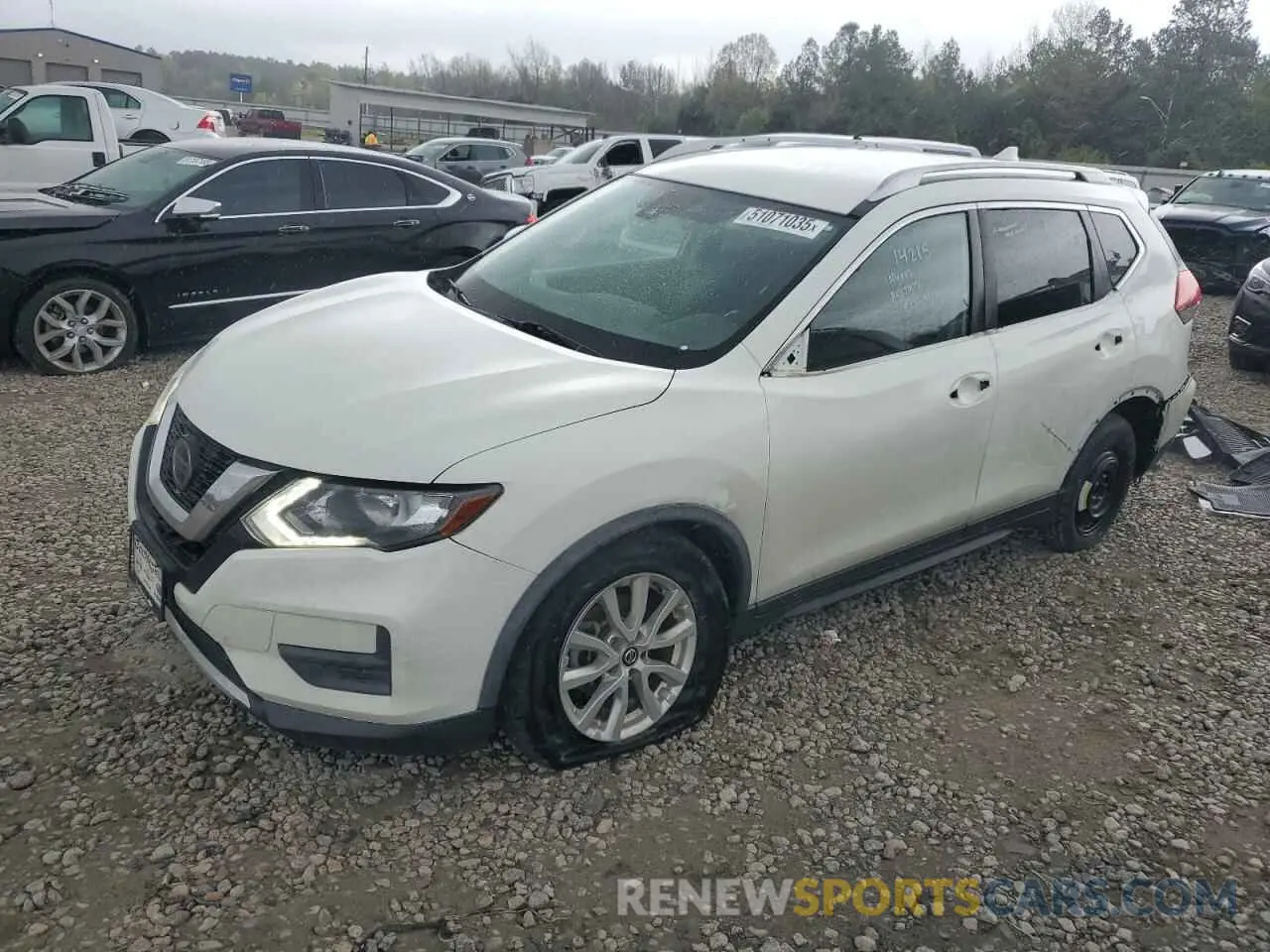 1 Photograph of a damaged car JN8AT2MT7LW011157 NISSAN ROGUE 2020
