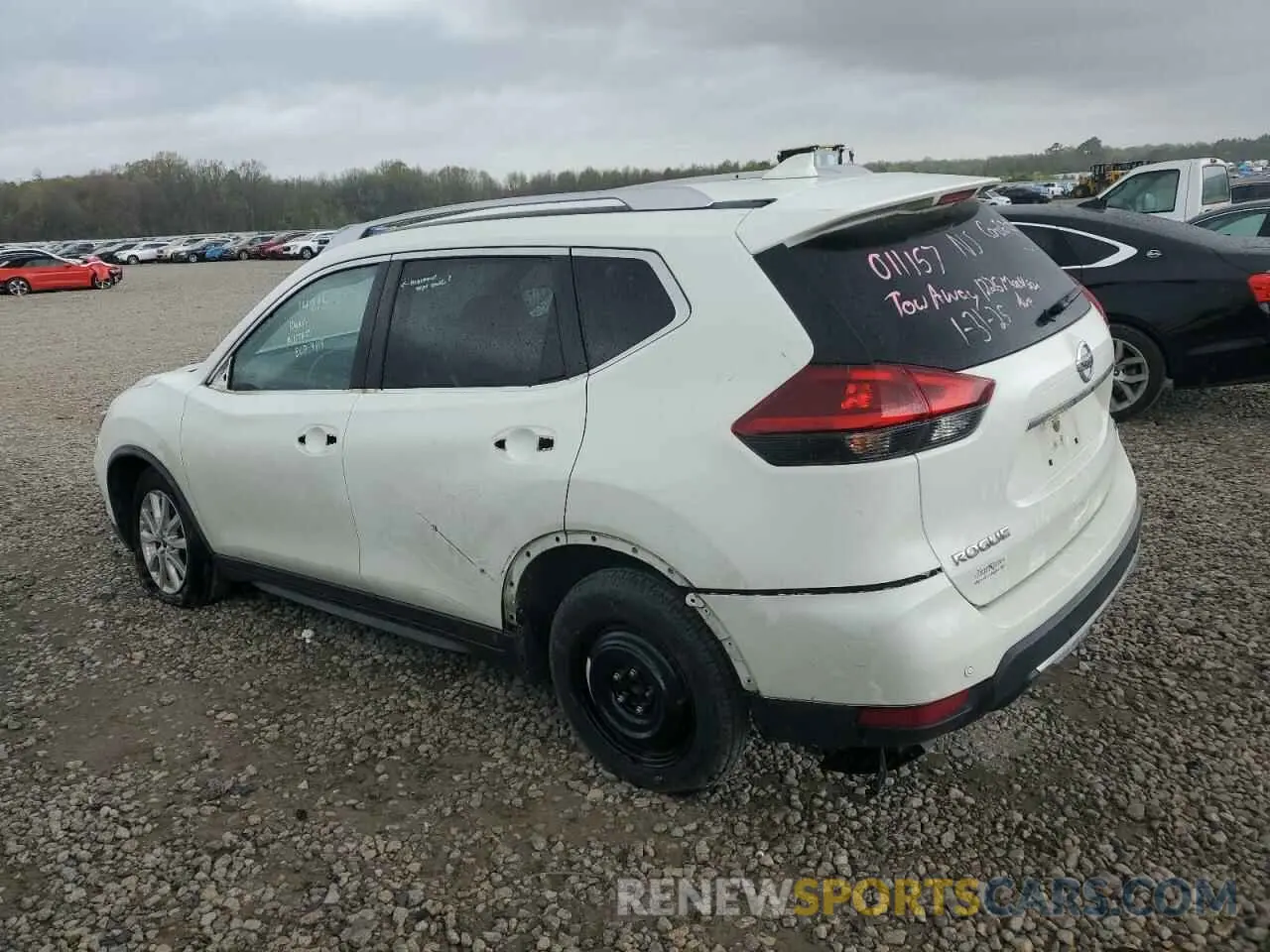 2 Photograph of a damaged car JN8AT2MT7LW011157 NISSAN ROGUE 2020