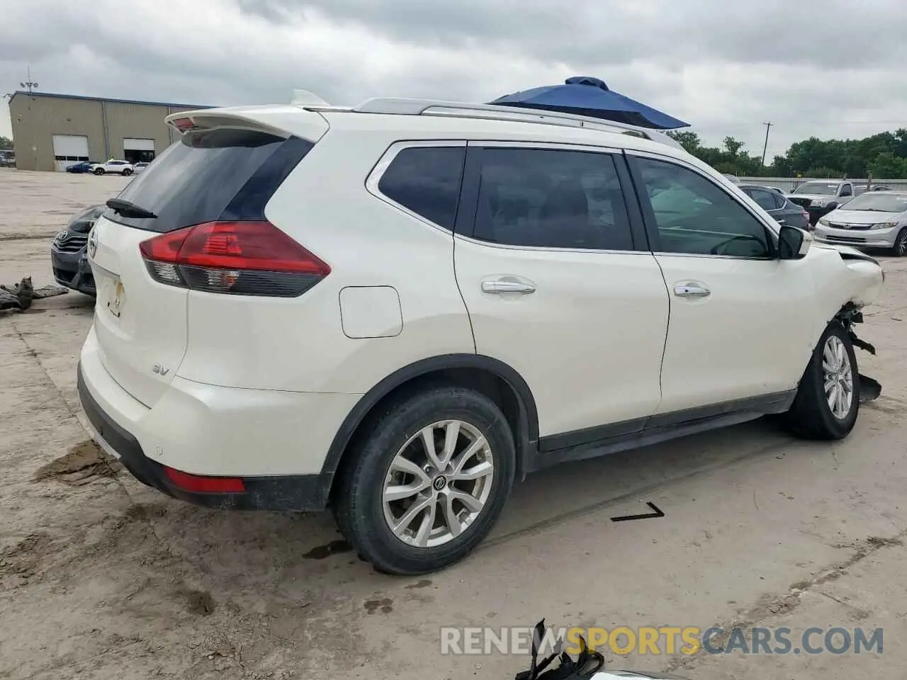 3 Photograph of a damaged car JN8AT2MT7LW032977 NISSAN ROGUE 2020