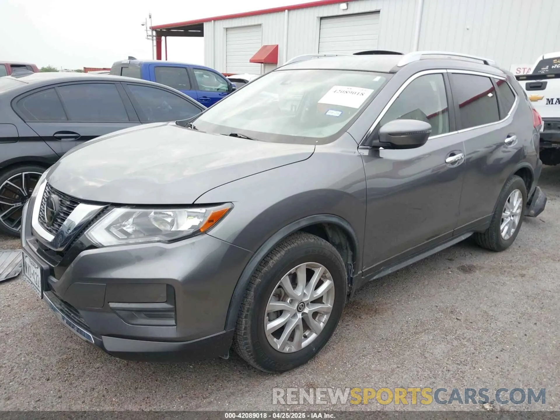 2 Photograph of a damaged car JN8AT2MT7LW038021 NISSAN ROGUE 2020