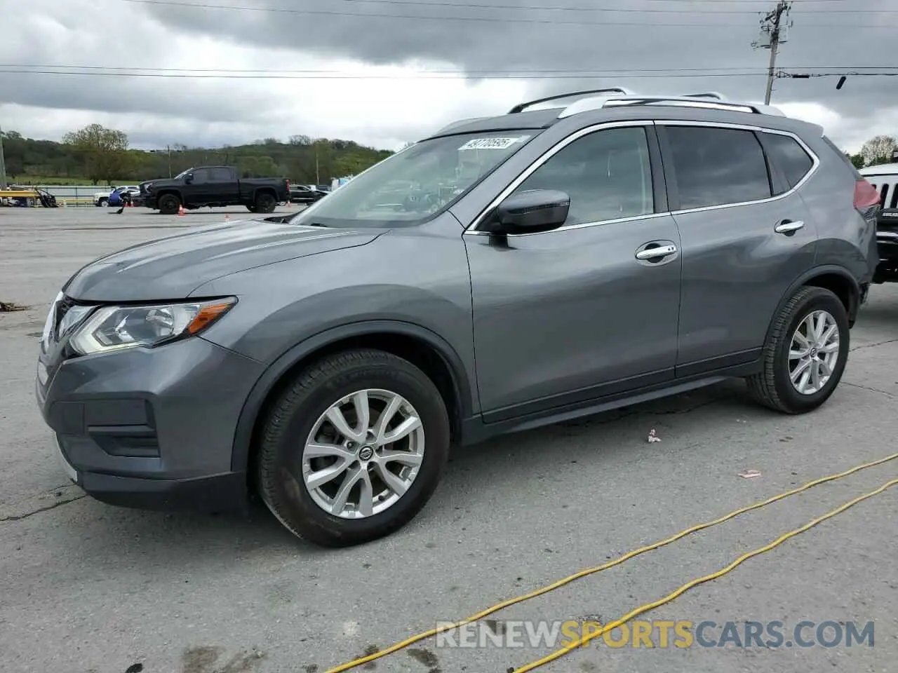 1 Photograph of a damaged car JN8AT2MT7LW039556 NISSAN ROGUE 2020