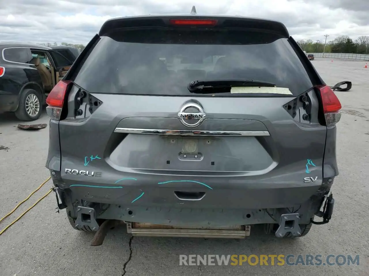 6 Photograph of a damaged car JN8AT2MT7LW039556 NISSAN ROGUE 2020