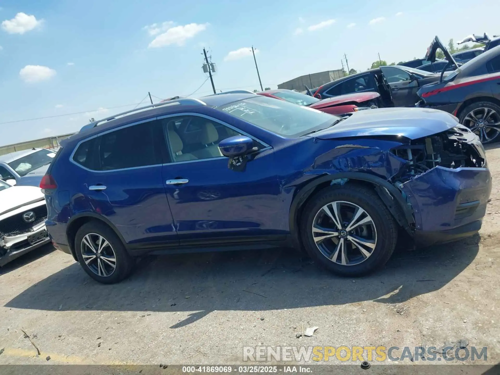 13 Photograph of a damaged car JN8AT2MT8LW002273 NISSAN ROGUE 2020